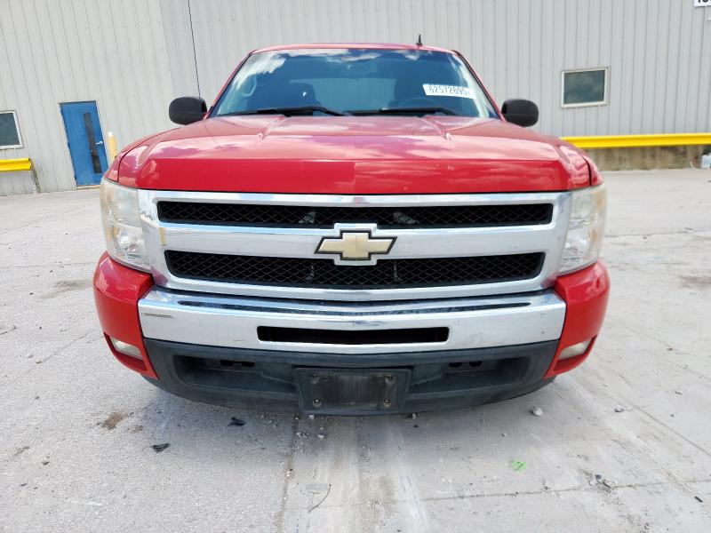1GCRCSE06BZ351299 - 2011 CHEVROLET SILVERADO C1500 LT RED photo 5