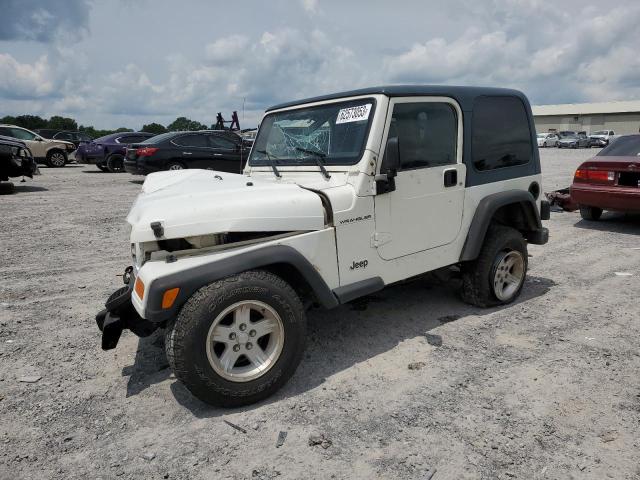 1J4FA39S24P767756 - 2004 JEEP WRANGLER X WHITE photo 1