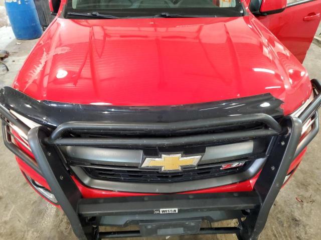 1GCGTDEN1J1143004 - 2018 CHEVROLET COLORADO Z71 RED photo 11