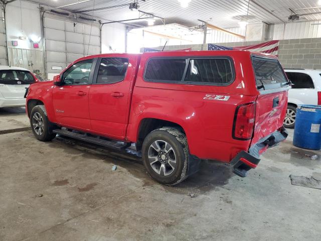 1GCGTDEN1J1143004 - 2018 CHEVROLET COLORADO Z71 RED photo 2