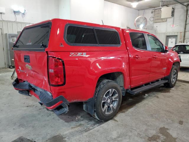 1GCGTDEN1J1143004 - 2018 CHEVROLET COLORADO Z71 RED photo 3