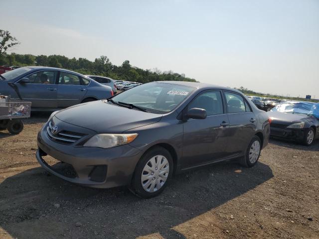 5YFBU4EE9DP191860 - 2013 TOYOTA COROLLA BASE GRAY photo 1