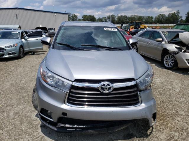 5TDJKRFH9GS243703 - 2016 TOYOTA HIGHLANDER XLE GRAY photo 5