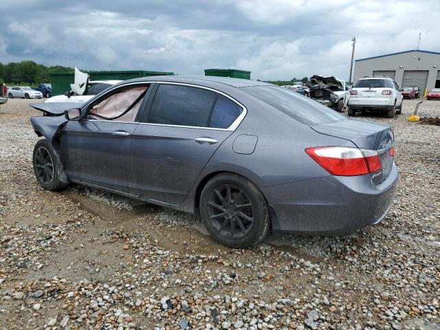 1HGCR2F36EA066488 - 2014 HONDA ACCORD LX GRAY photo 2