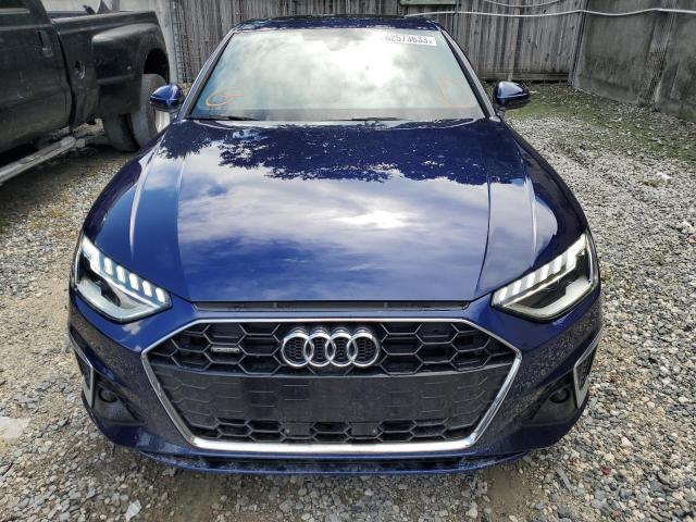 WAUEAAF40NA035896 - 2022 AUDI A4 PREMIUM PLUS 45 BLUE photo 5