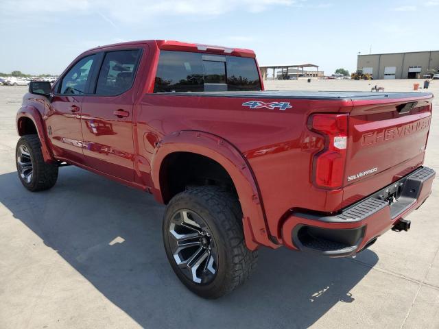 3GCUYEEL8MG170019 - 2021 CHEVROLET SILVERADO K1500 RST RED photo 2