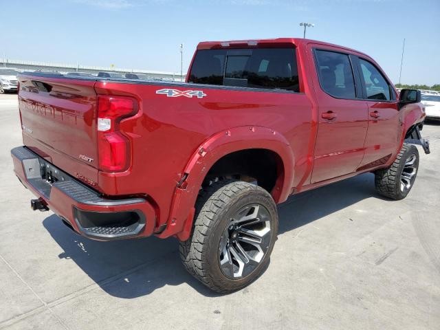 3GCUYEEL8MG170019 - 2021 CHEVROLET SILVERADO K1500 RST RED photo 3