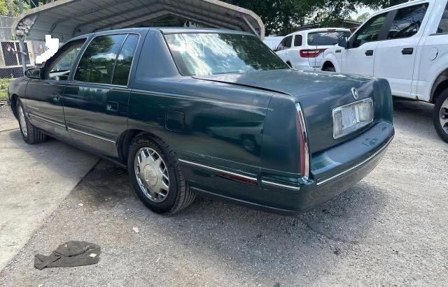 1G6KF5290VU224825 - 1997 CADILLAC DEVILLE CONCOURS GREEN photo 3