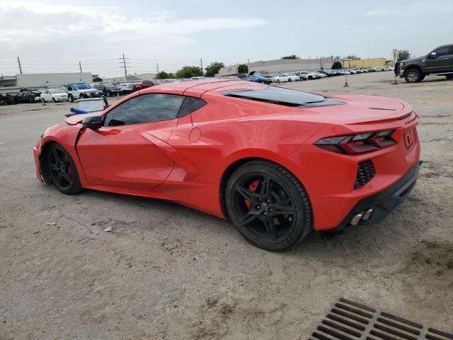 1G1YA2D46M5111226 - 2021 CHEVROLET CORVETTE STINGRAY 1LT RED photo 2
