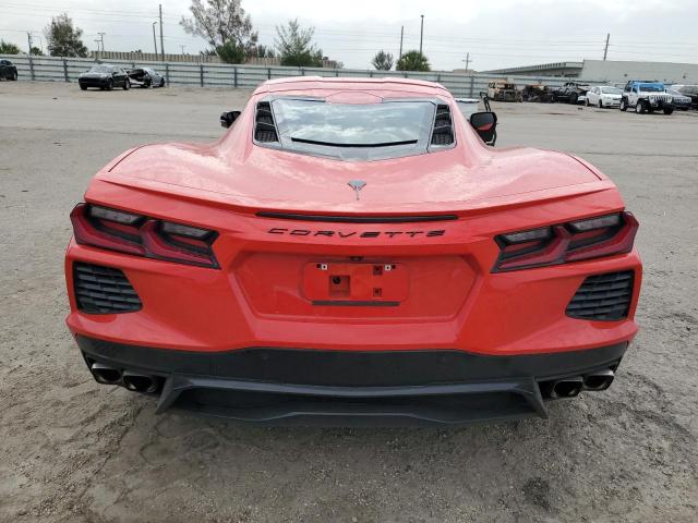 1G1YA2D46M5111226 - 2021 CHEVROLET CORVETTE STINGRAY 1LT RED photo 6