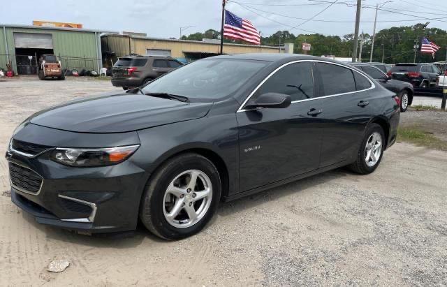 1G1ZB5ST6JF107843 - 2018 CHEVROLET MALIBU LS GRAY photo 2