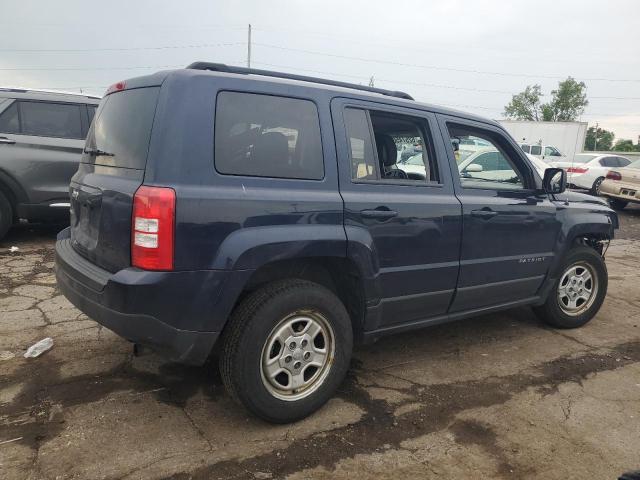 1C4NJRBB7HD138791 - 2017 JEEP PATRIOT SPORT ლურჯი ფოტო 3