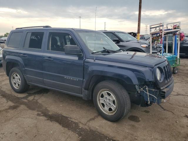 1C4NJRBB7HD138791 - 2017 JEEP PATRIOT SPORT ლურჯი ფოტო 4