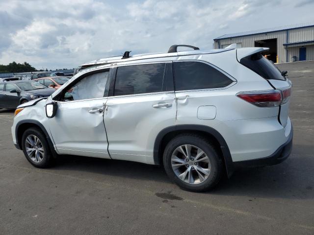 5TDJKRFH1FS107838 - 2015 TOYOTA HIGHLANDER XLE Սպիտակ լուսանկար 2