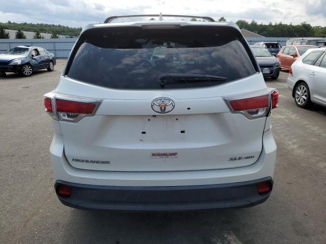 5TDJKRFH1FS107838 - 2015 TOYOTA HIGHLANDER XLE Սպիտակ լուսանկար 6