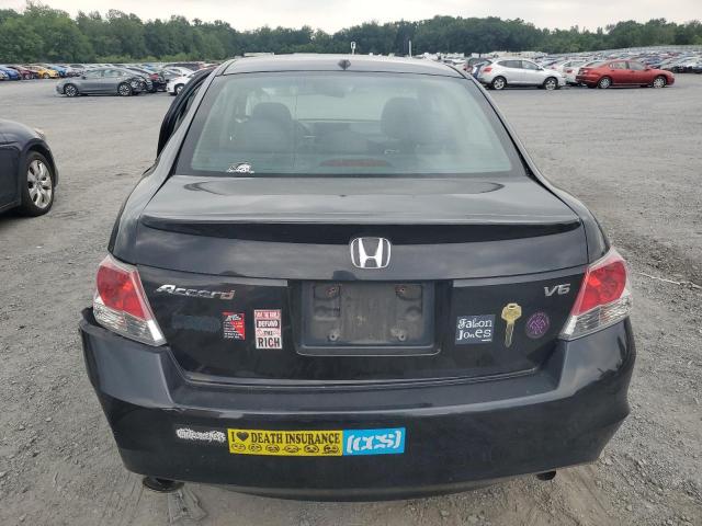 1HGCP36888A053916 - 2008 HONDA ACCORD EXL BLACK photo 6