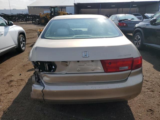 1HGCM56195A181259 - 2005 HONDA ACCORD DX GOLD photo 6