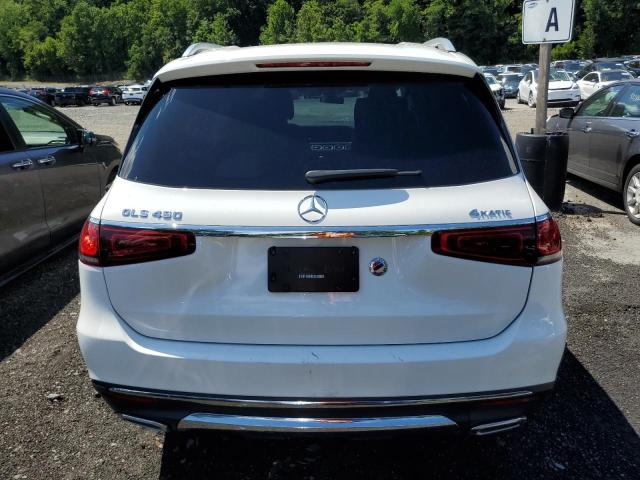 4JGFF5KE2LA067627 - 2020 MERCEDES-BENZ GLS 450 4MATIC WHITE photo 6