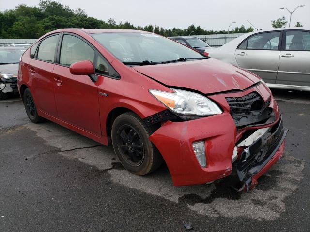 JTDKN3DU9C5463514 - 2012 TOYOTA PRIUS RED photo 4