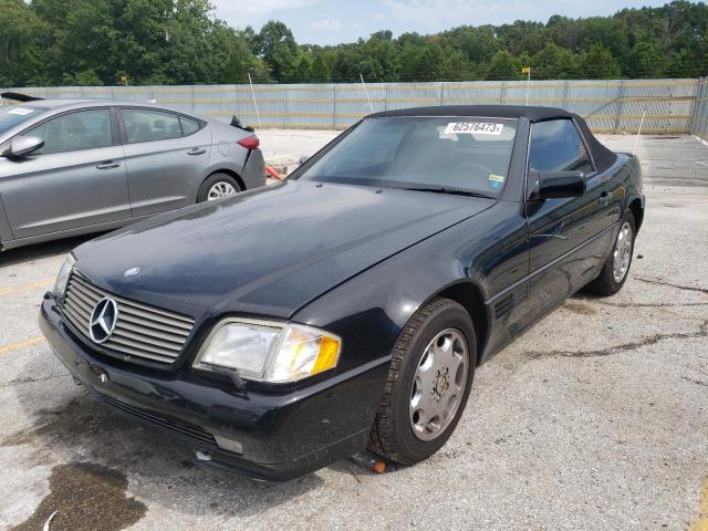 WDBFA63E1SF110670 - 1995 MERCEDES-BENZ SL 320 BLACK photo 1