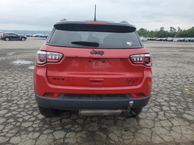 3C4NJDBB9KT599432 - 2019 JEEP COMPASS LATITUDE Rojo foto 6