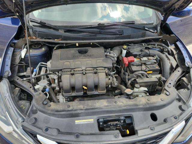 3N1AB7AP5KY375669 - 2019 NISSAN SENTRA S BLUE photo 11