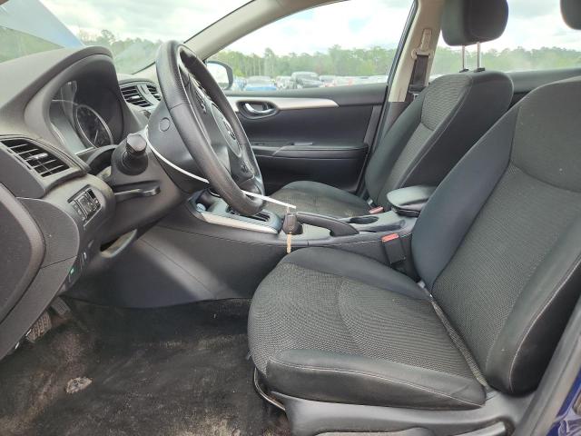 3N1AB7AP5KY375669 - 2019 NISSAN SENTRA S BLUE photo 7