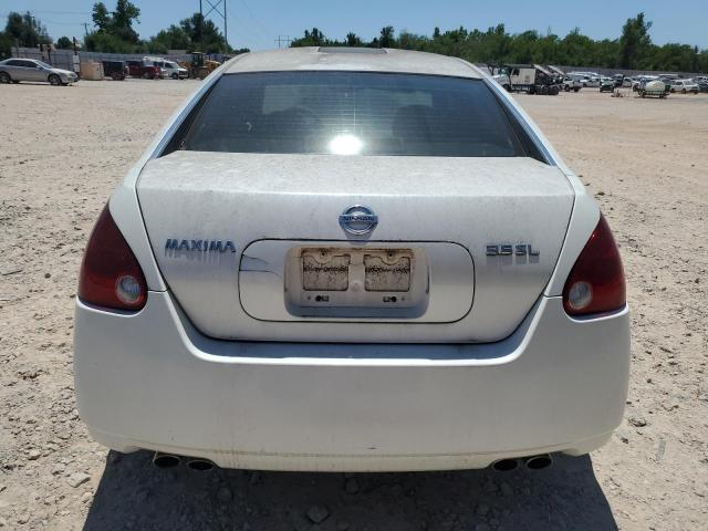 1N4BA41E84C894685 - 2004 NISSAN MAXIMA SE WHITE photo 6