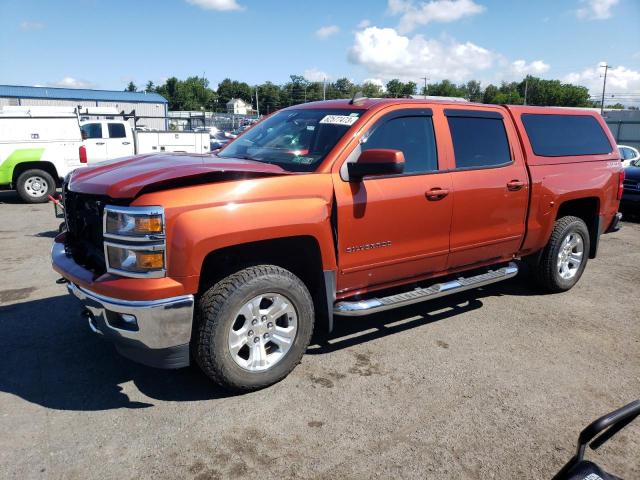 3GCUKREC9FG219272 - 2015 CHEVROLET SILV1500 2 K1500 LT ORANGE photo 1