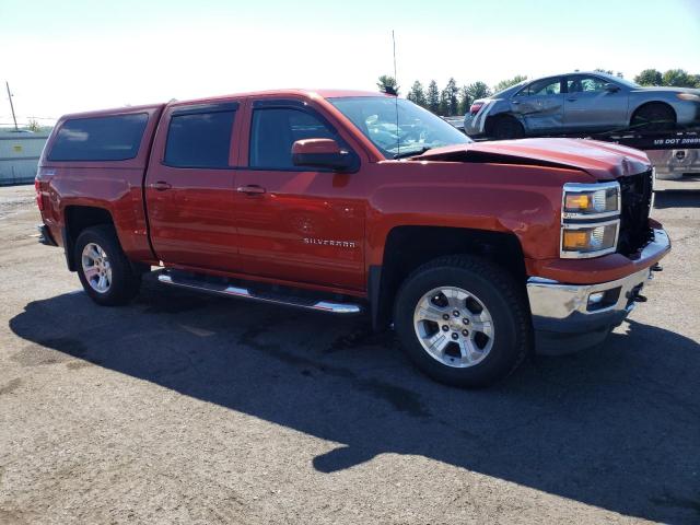 3GCUKREC9FG219272 - 2015 CHEVROLET SILV1500 2 K1500 LT ORANGE photo 4