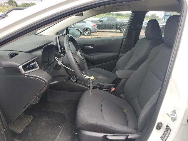 5YFEPMAE1MP215305 - 2021 TOYOTA COROLLA LE WHITE photo 7