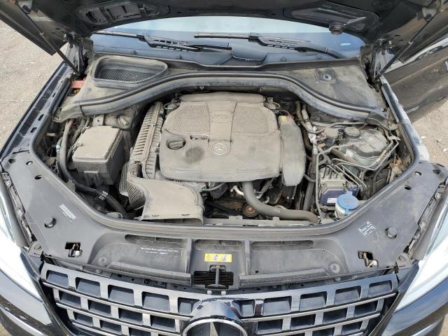 4JGDA5HB3EA351029 - 2014 MERCEDES-BENZ ML 350 4MATIC BLACK photo 12