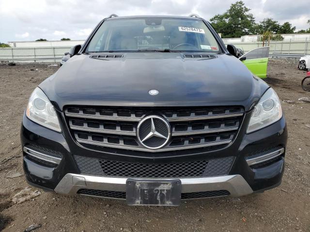 4JGDA5HB3EA351029 - 2014 MERCEDES-BENZ ML 350 4MATIC BLACK photo 5