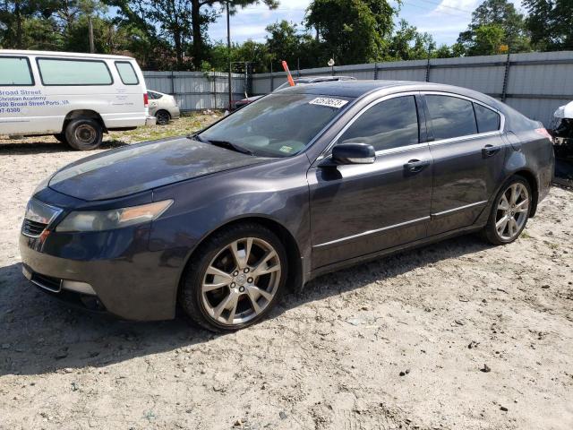 19UUA9F76DA003820 - 2013 ACURA TL ADVANCE GRAY photo 1