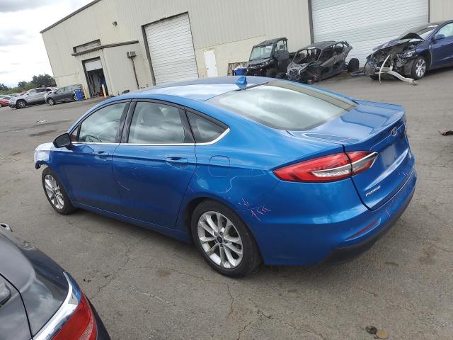 3FA6P0HD7KR179675 - 2019 FORD FUSION SE Կապույտ լուսանկար 2