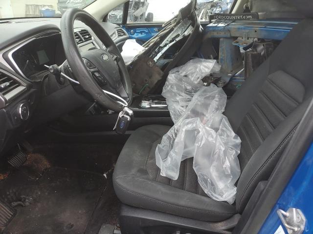 3FA6P0HD7KR179675 - 2019 FORD FUSION SE Կապույտ լուսանկար 7