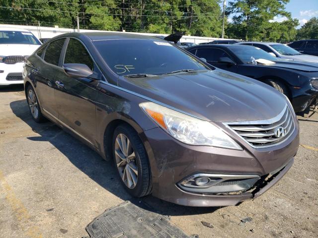 KMHFG4JG5FA453280 - 2015 HYUNDAI AZERA BROWN photo 4