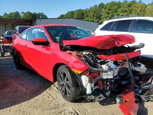 2HGFC4B81KH305423 - 2019 HONDA CIVIC SPORT 红色 照片 1