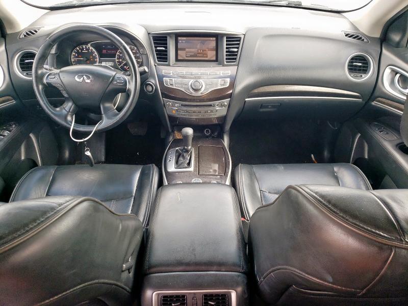 5N1AL0MM1FC540517 - 2015 INFINITI QX60 BLACK photo 8