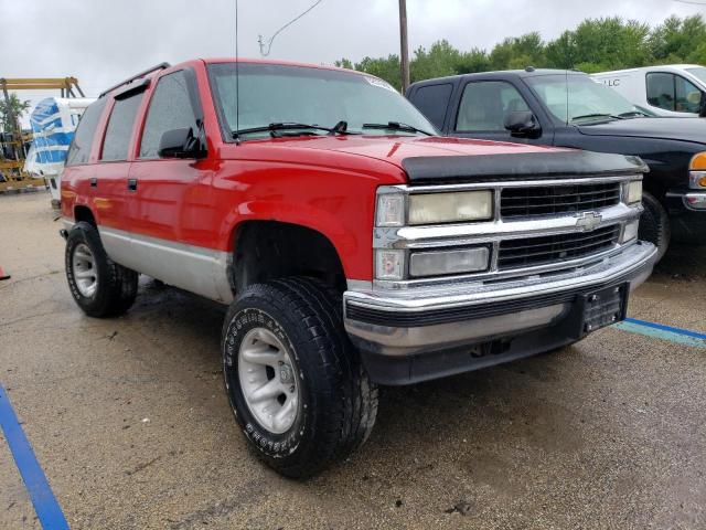 1GNEK13R9VJ342782 - 1997 CHEVROLET TAHOE K1500 RED photo 4