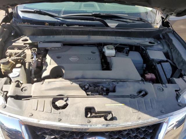 5N1AR2MM2FC704366 - 2015 NISSAN PATHFINDER S GRAY photo 11