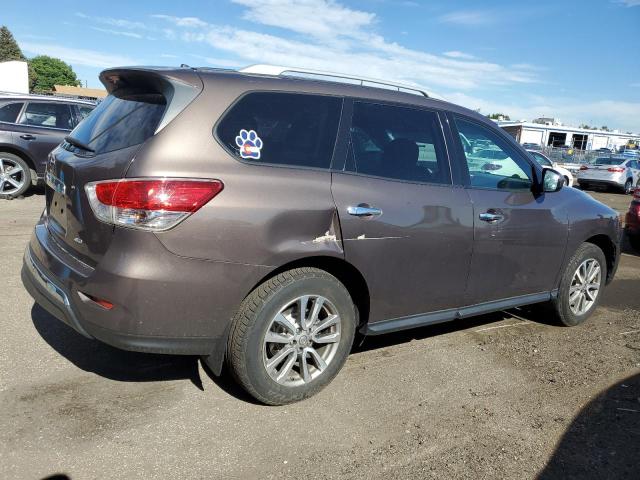 5N1AR2MM2FC704366 - 2015 NISSAN PATHFINDER S GRAY photo 3