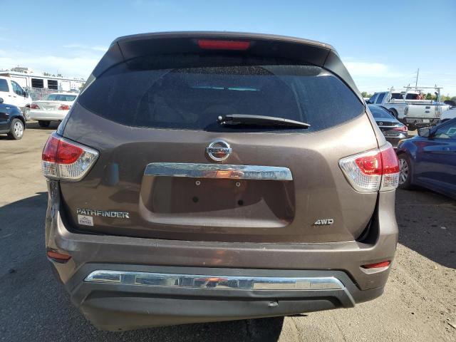 5N1AR2MM2FC704366 - 2015 NISSAN PATHFINDER S GRAY photo 6