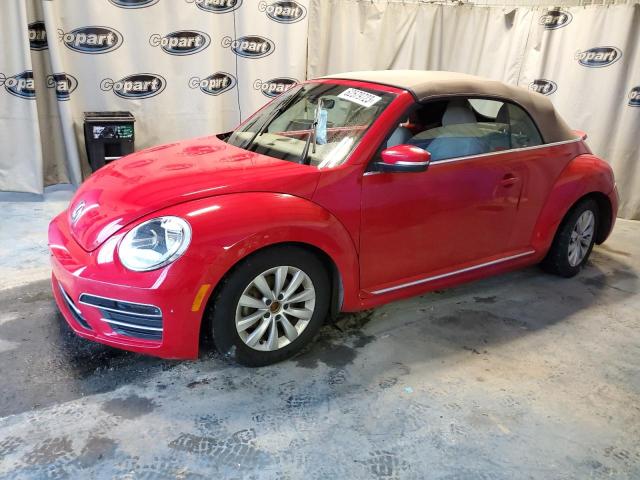 3VW517AT3HM803881 - 2017 VOLKSWAGEN BEETLE S/SE RED photo 1