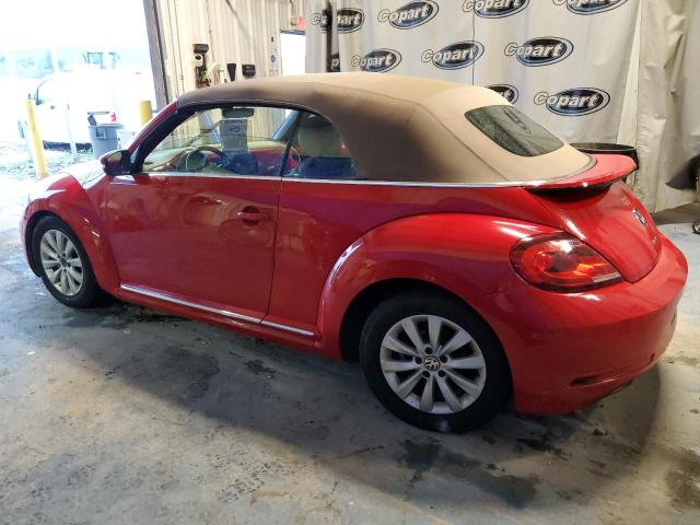 3VW517AT3HM803881 - 2017 VOLKSWAGEN BEETLE S/SE RED photo 2