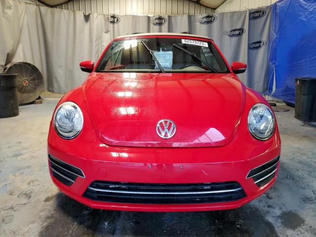 3VW517AT3HM803881 - 2017 VOLKSWAGEN BEETLE S/SE RED photo 5