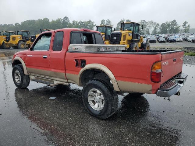 4TASM92N8YZ662244 - 2000 TOYOTA TACOMA XTRACAB PRERUNNER წითელი ფოტო 2