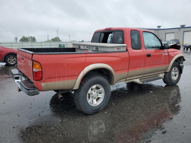 4TASM92N8YZ662244 - 2000 TOYOTA TACOMA XTRACAB PRERUNNER წითელი ფოტო 3