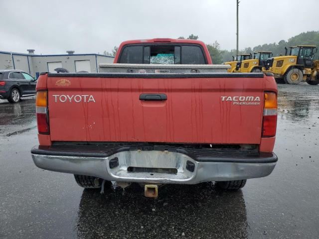 4TASM92N8YZ662244 - 2000 TOYOTA TACOMA XTRACAB PRERUNNER წითელი ფოტო 6