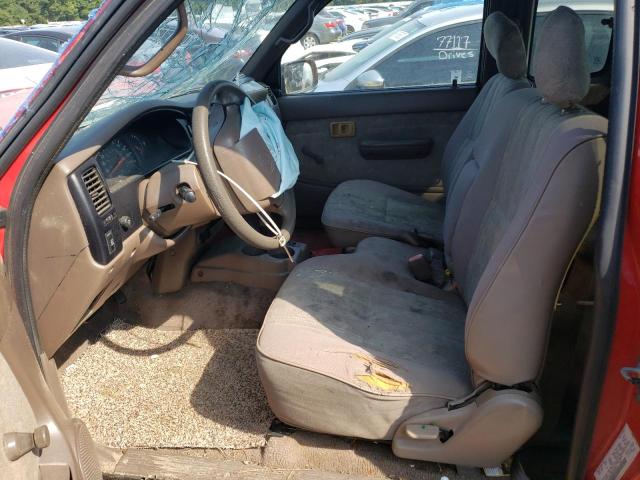 4TASM92N8YZ662244 - 2000 TOYOTA TACOMA XTRACAB PRERUNNER წითელი ფოტო 7